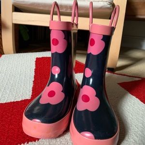 Floral Rain Boots
